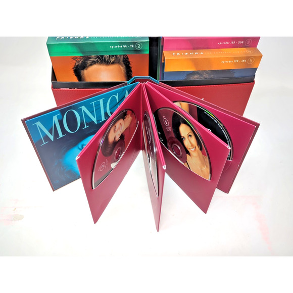 FRIENDS The Complete Series Seasons 1-10 Box Set Collection 40 DVD’s fast shippi - Picture 3 of 10